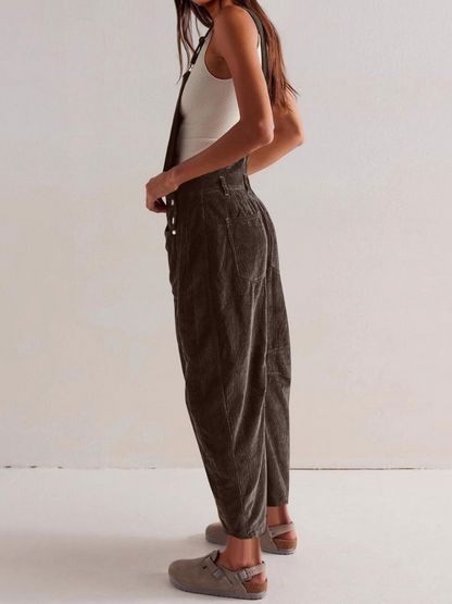 Classic Corduroy Overalls
